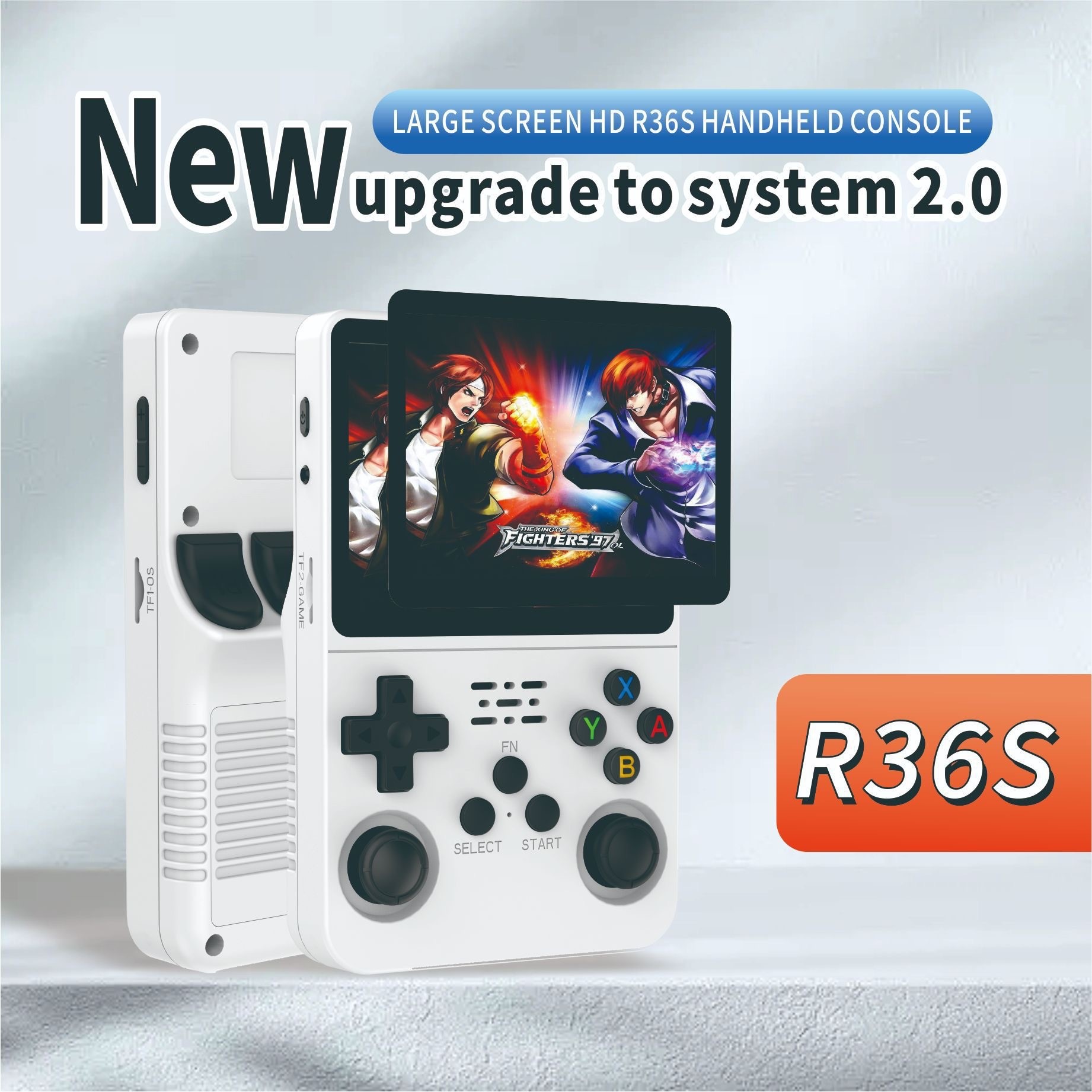 Gaming Console R36 Ultra - R36S 레트로 휴대용 게임기 3.5인치 IPS
