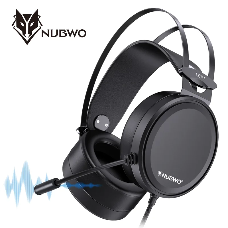Gaming Console Xbox One - NUBWO 유선 오버이어 게이밍 헤드폰, 노이즈