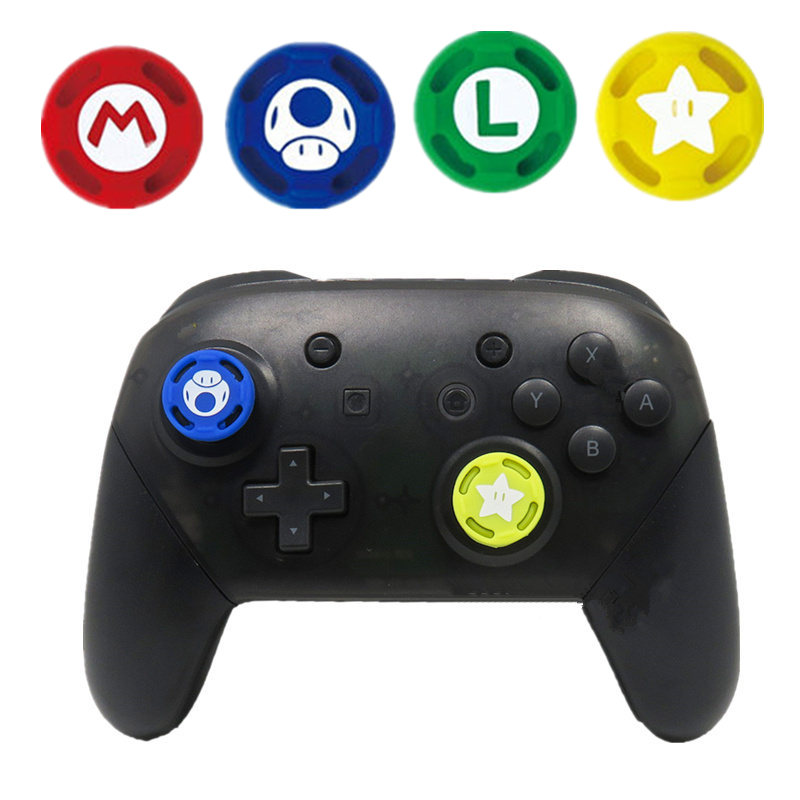 Gaming Console With Tv - 소프트 실리콘 아날로그 썸 스틱 그립