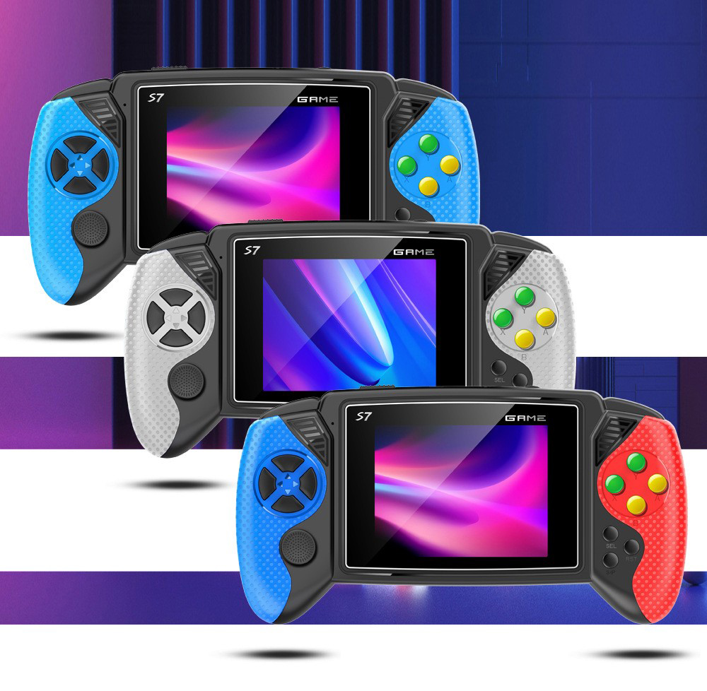 Gaming Console For Kids - S7 레트로 휴대용 게임기 3.5인치 LCD