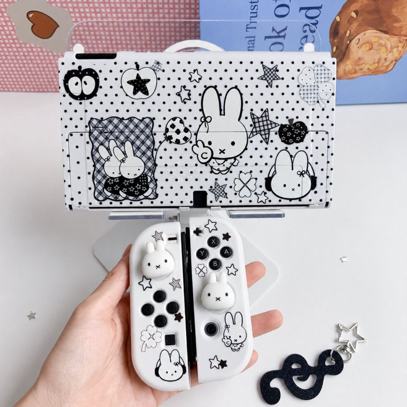 Gaming Console With Tv - 닌텐도 스위치 OLED용 귀여운 미피 보호