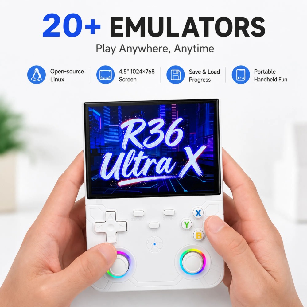 Gaming Console R36 Ultra - R36 울트라 X 레트로 휴대용 게임