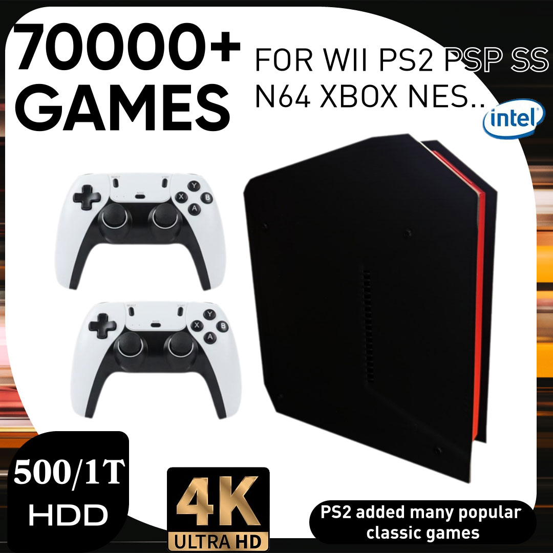 Gaming Console For Kids - X4 레트로 비디오 게임 콘솔 1T