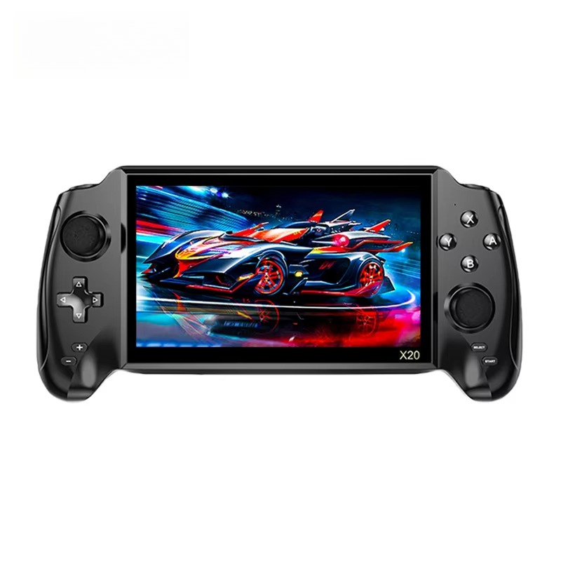 Gaming Console X20 - X20 휴대용 게임기 7인치 화면 레트로