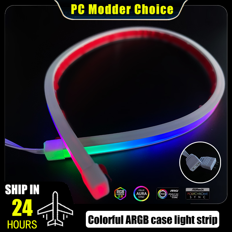 Led Gaming Light Strip - 컴퓨터 케이스 장식용 LED 스트립 40cm,