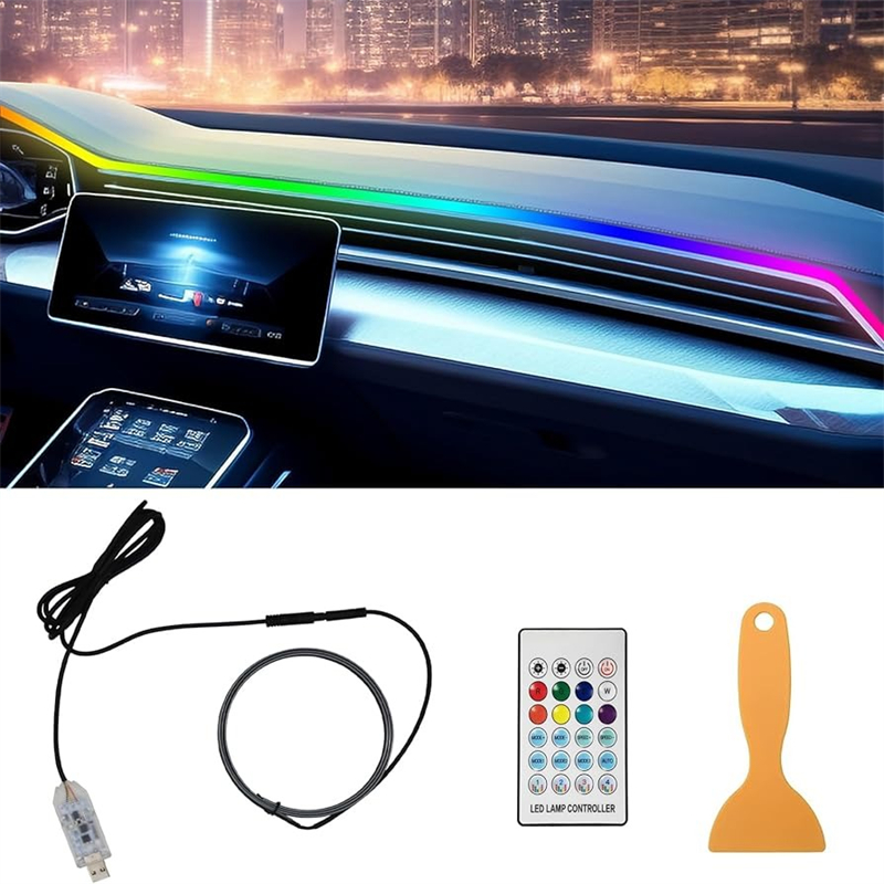 Led Gaming Light Strip - 다채로운 LED 자동차 인테리어 숨겨진 App