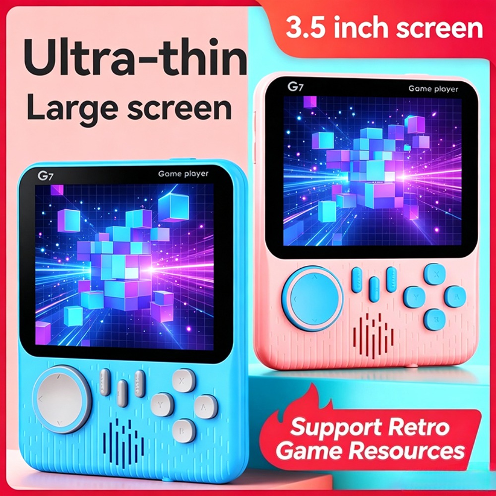 Gaming Console For Kids - G7 휴대용 레트로 핸드헬드 게임 콘솔