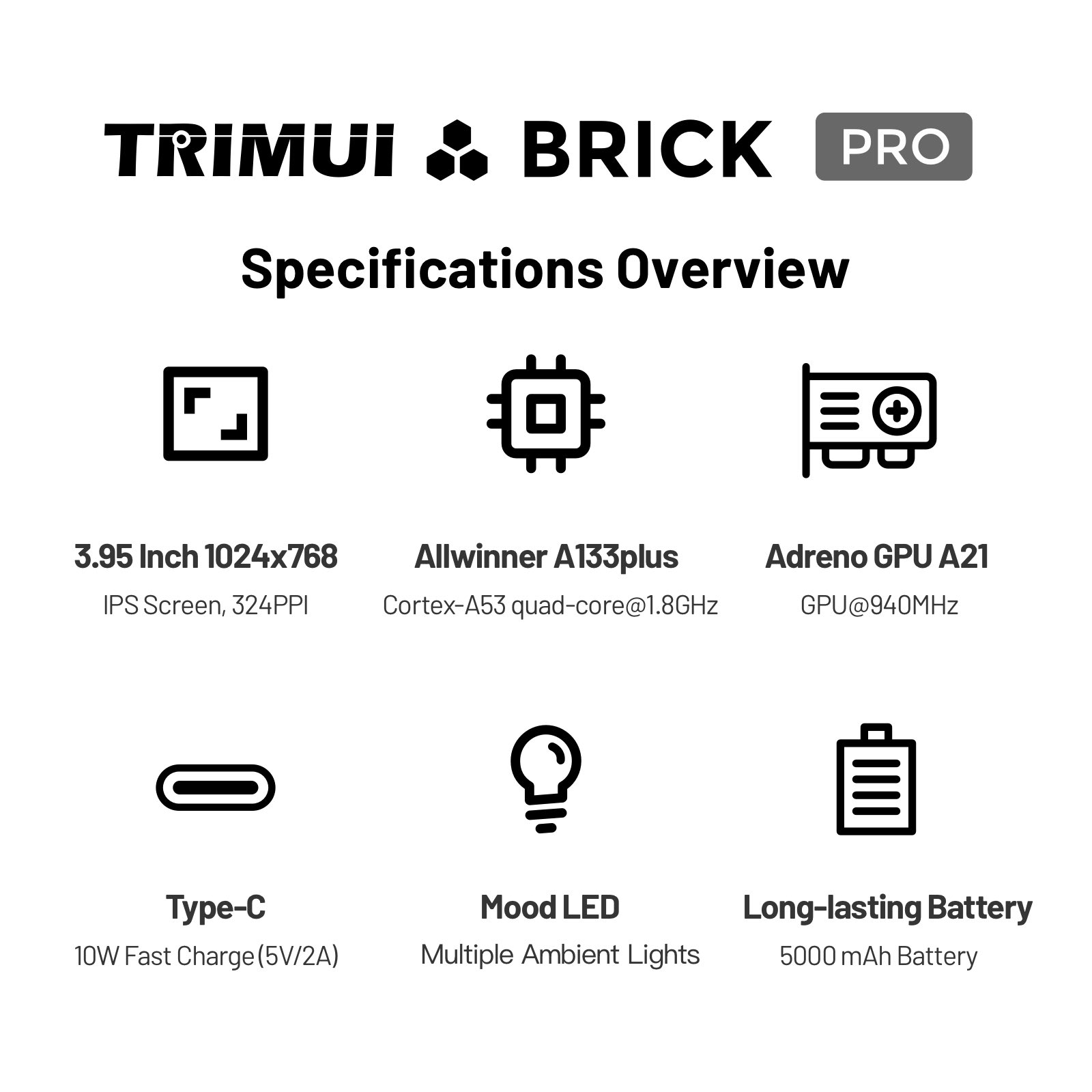 TRIMUI 브릭 프로 TG4040 레트로 휴대용 게임 - Gaming Console For Kids 리뷰 및 가격