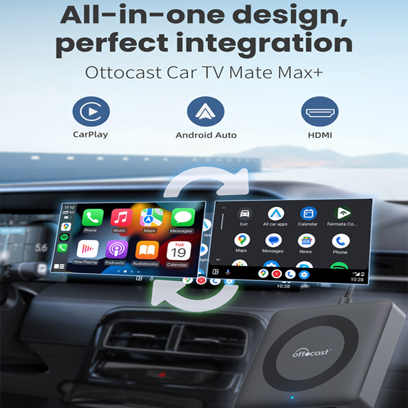 OTTOCAST Car TV Mate 무선 CarPla - Gaming Console In Car 리뷰 및 가격