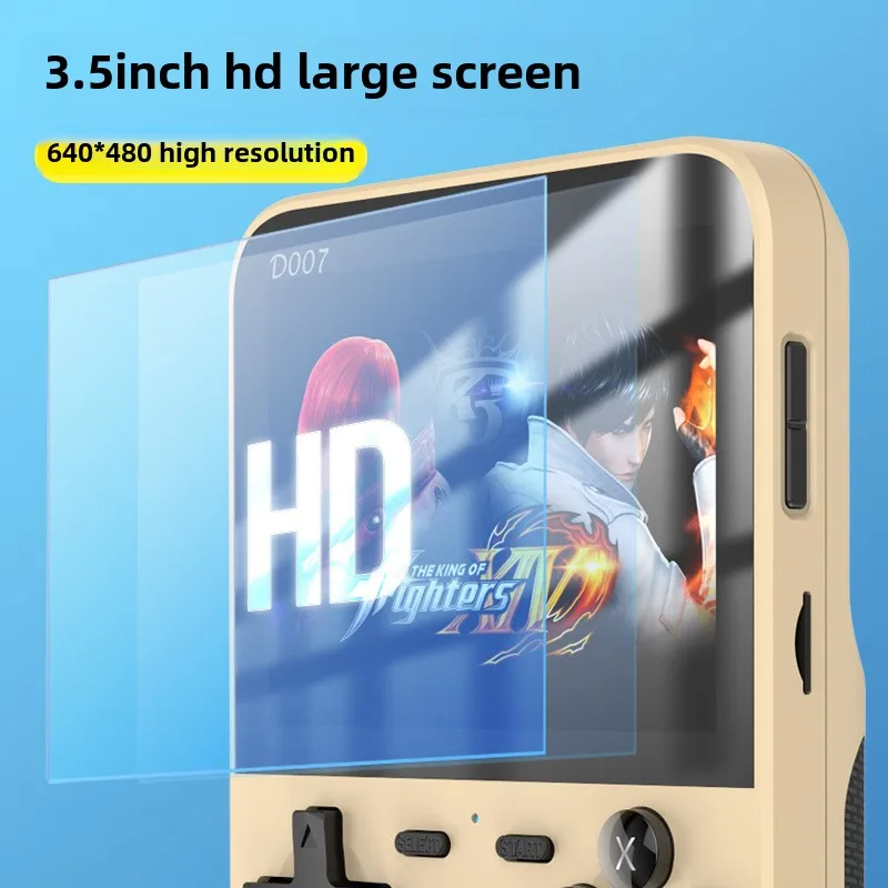 D007 휴대용 비디오 게임 콘솔 3.5 인치 IPS  - Gaming Console Games 리뷰 및 가격