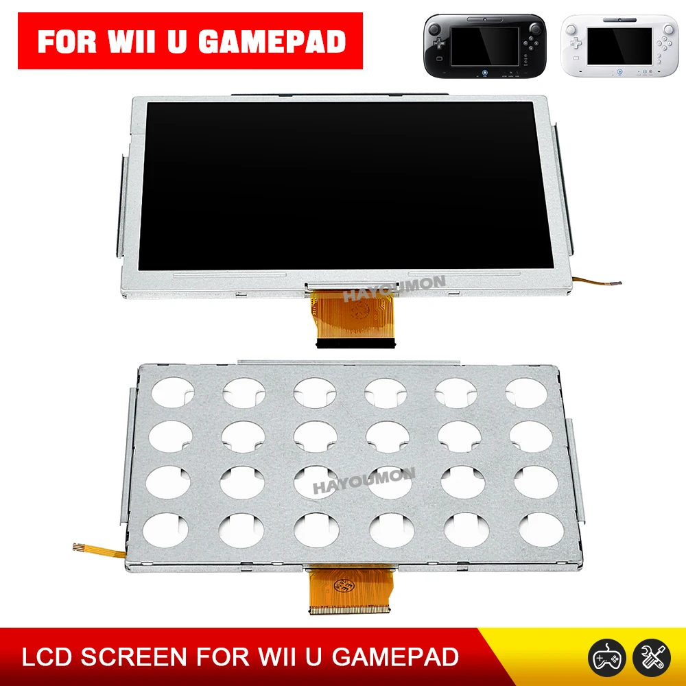 Wii U 게임패드 교체용 새 LCD 스크린 디스플레이 - Gaming Console New 리뷰 및 가격