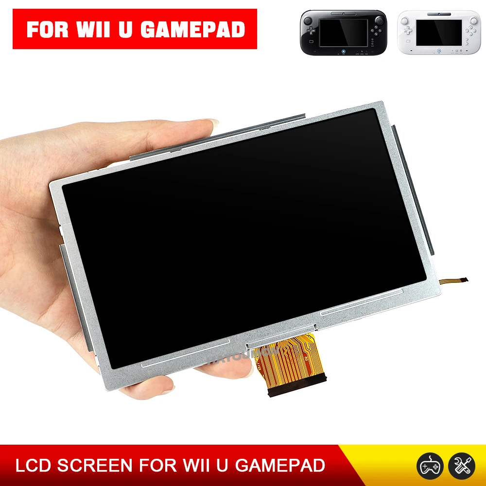 Wii U 게임패드 교체용 새 LCD 스크린 디스플레이 - Gaming Console New 리뷰 및 가격