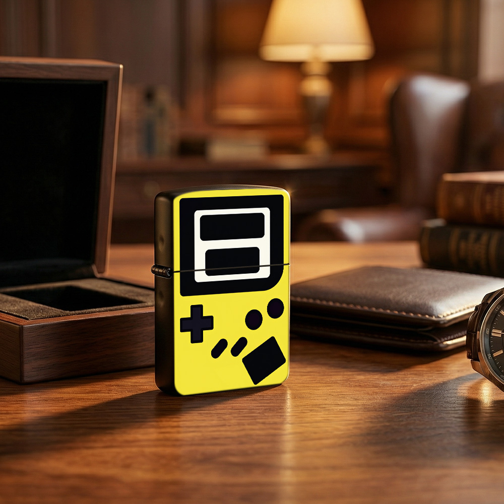 레트로 게임 플립탑 라이터 빈티지 노란색 휴대용 게임기 - Retro.Gaming Console Yellow 리뷰 및 가격