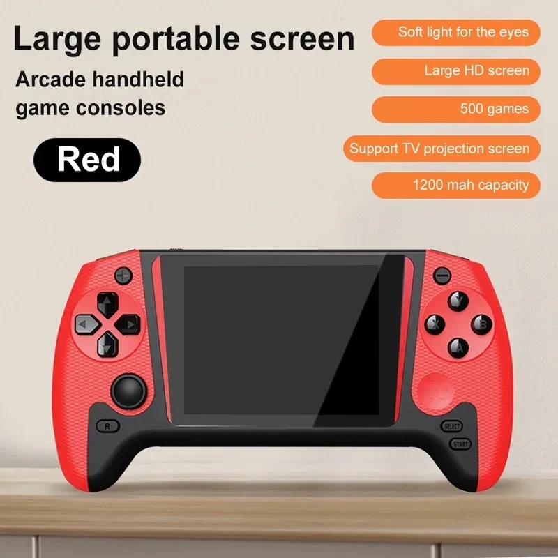 레트로 스타일의 휴대용 게임 콘솔, 3.5인치 LCD  - Gaming Console For Kids 리뷰 및 가격