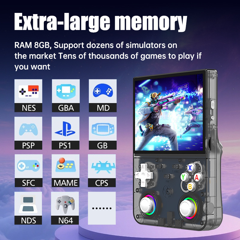 휴대용 게임기 R36 울트라 X 레트로 게임 플레이어  - Gaming Console R36 Ultra 리뷰 및 가격