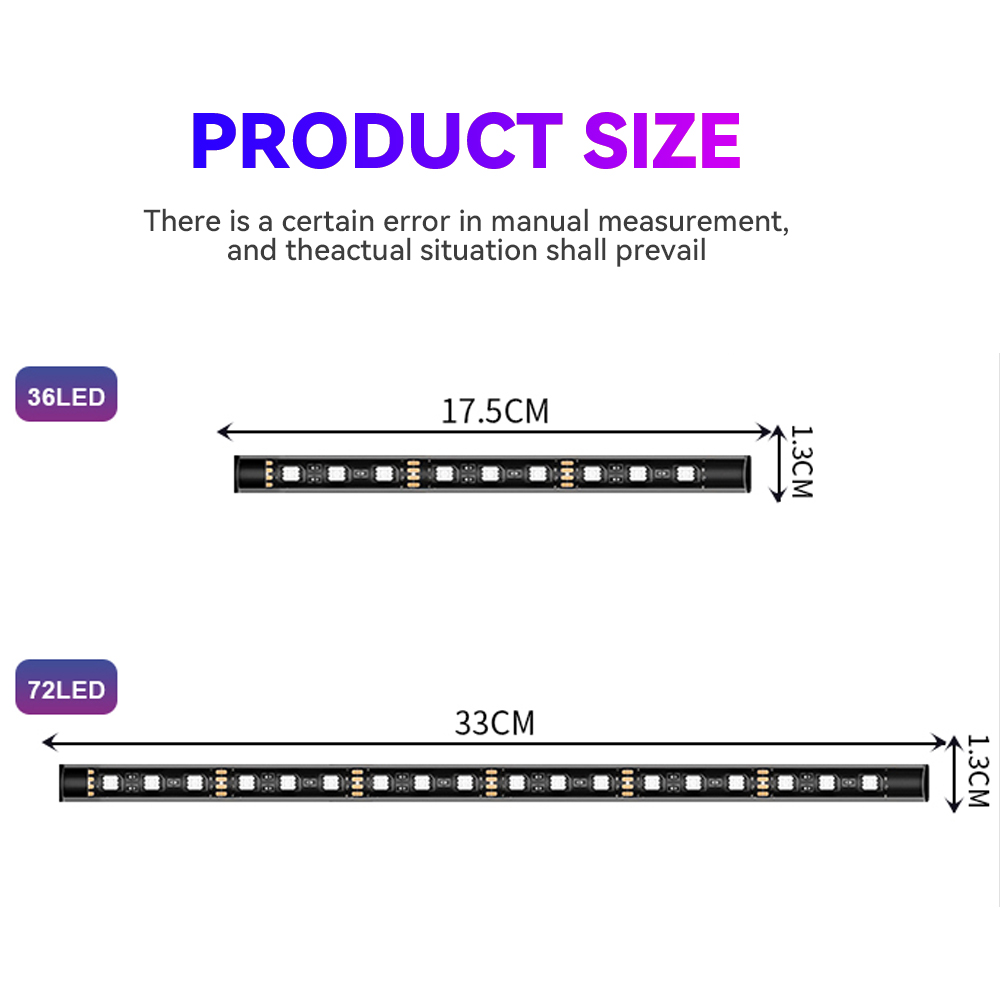 RGB LED 오토바이 분위기 풋 라이트 키트, 앱 음 - Led Gaming Light Strip 리뷰 및 가격