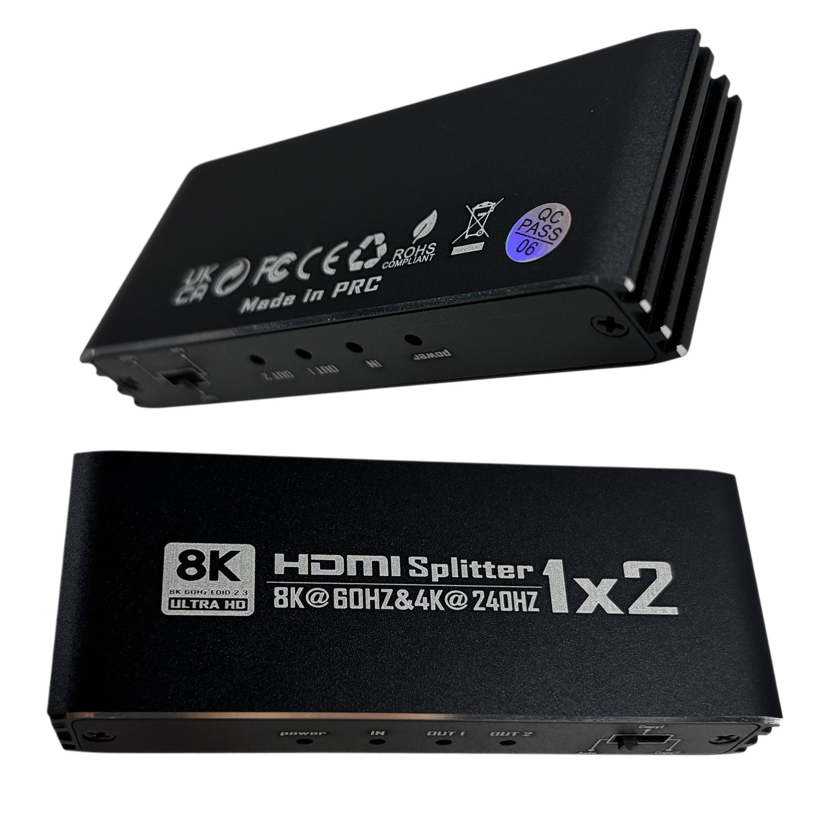 HDMI 호환 분배기, 1개 입력, 2개 출력, 8K  - Gaming Console In 리뷰 및 가격
