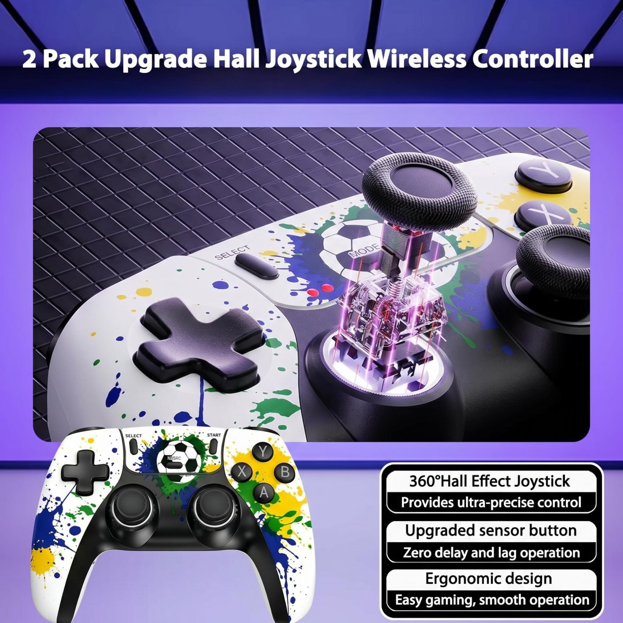 축구 패턴 무선 게임 컨트롤러 레트로 게임 게임패드 X - Gaming Console For Kids 리뷰 및 가격