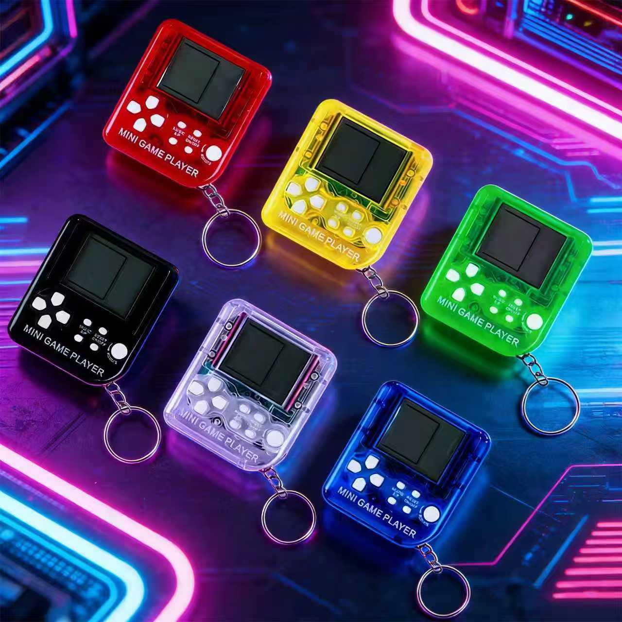 레트로 미니 휴대용 게임 콘솔 키체인 클래식 테트리스  - Gaming Console For Kids 리뷰 및 가격
