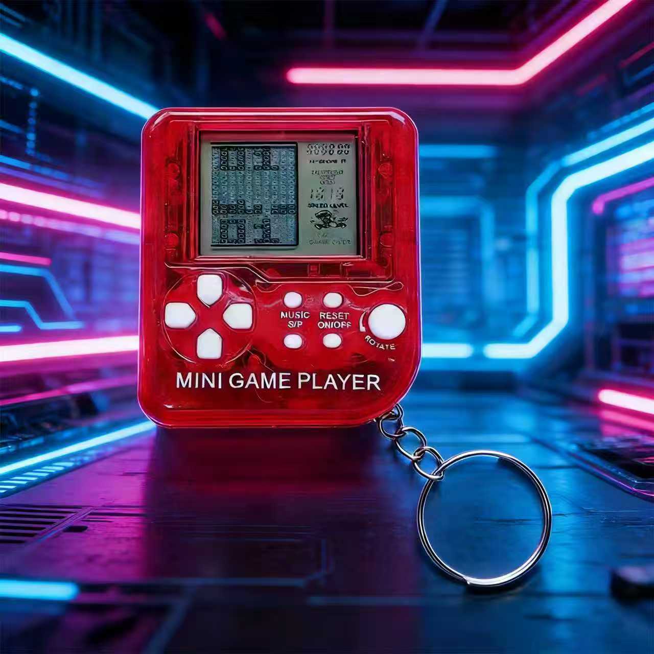 레트로 미니 휴대용 게임 콘솔 키체인 클래식 테트리스  - Gaming Console For Kids 리뷰 및 가격