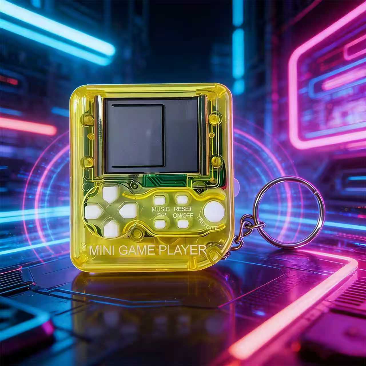 레트로 미니 휴대용 게임 콘솔 키체인 클래식 테트리스  - Gaming Console For Kids 리뷰 및 가격