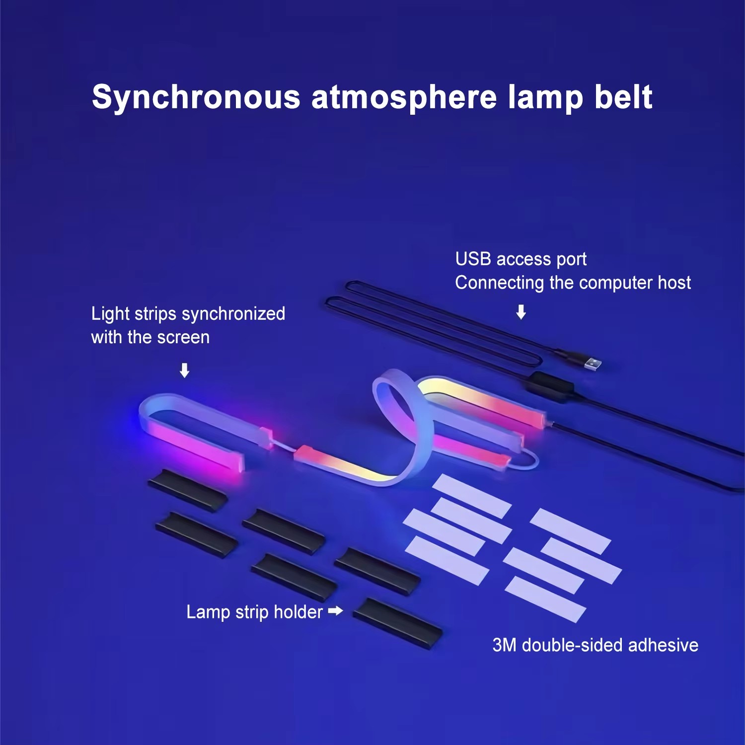 RGB 게이밍 조명 스트립 모니터 백라이트 LED 디스 - Led Gaming Light Strip 리뷰 및 가격