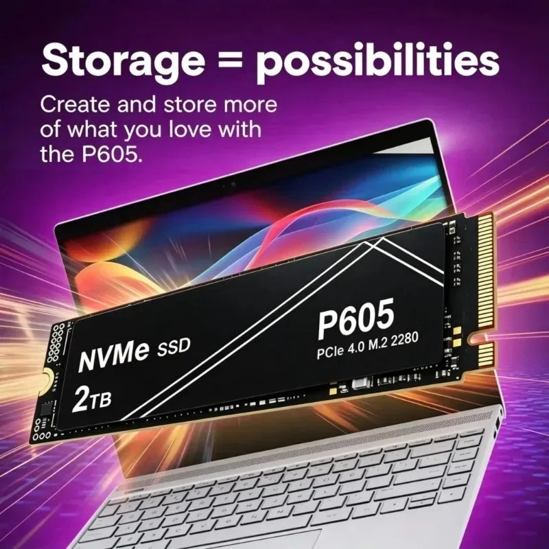 고속 2026 핫 세일 신제품 P605 NVMe PCI - Gaming Console New 리뷰 및 가격