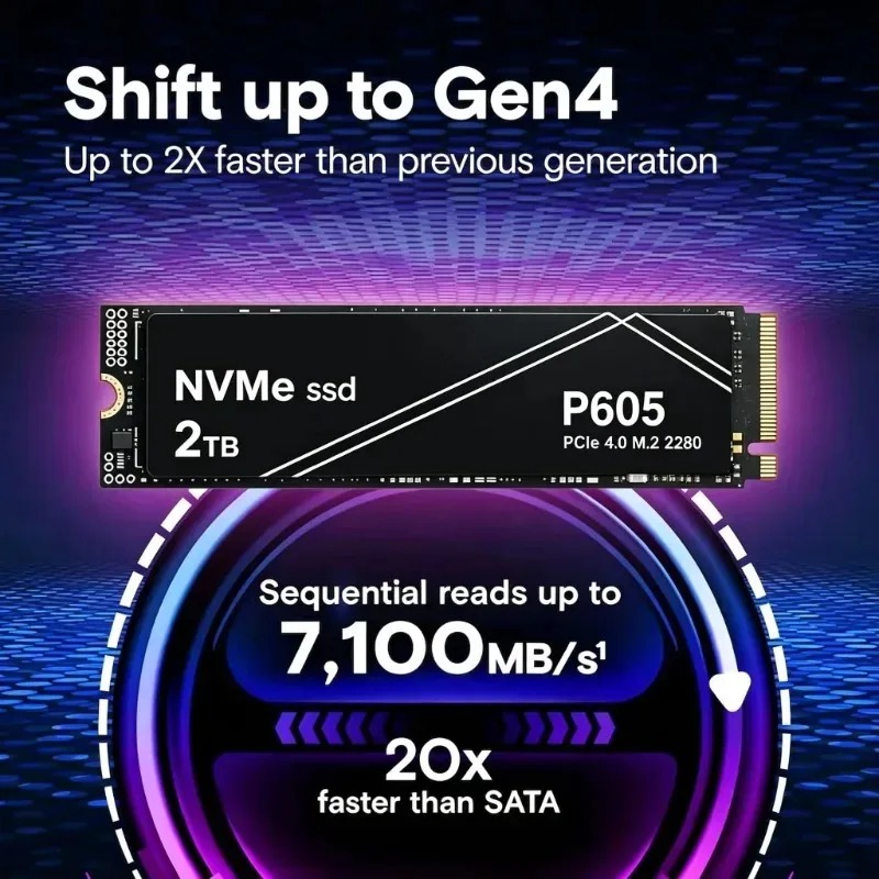 고속 2026 핫 세일 신제품 P605 NVMe PCI - Gaming Console New 리뷰 및 가격