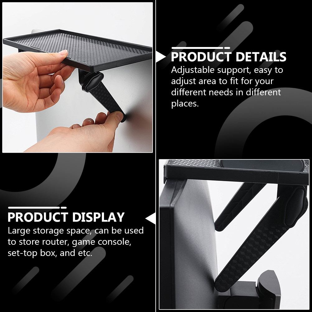 구멍을 뚫지 않아도 되는 라우터 보관 정리대, ABS  - Gaming Console With Tv 리뷰 및 가격