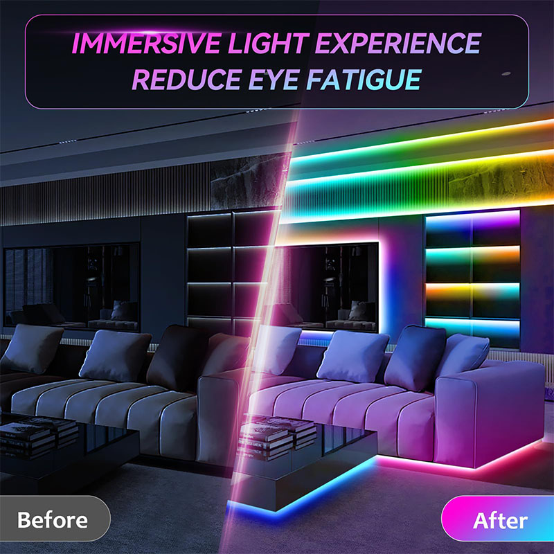 USB RGB LED 스트립 SMD3535 앱 및 리모 - Led Gaming Light Strip 리뷰 및 가격