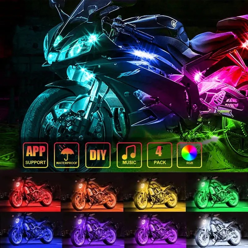 오토바이 LED 장식 조명 rgb LED 조명 스트립  - Led Gaming Light Strip 리뷰 및 가격
