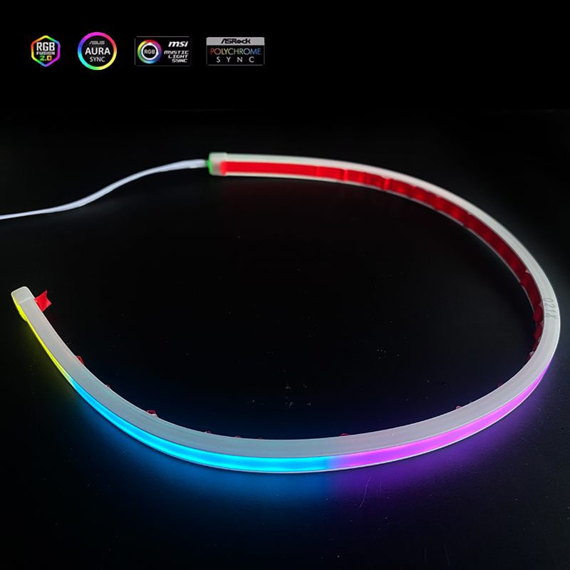 컴퓨터 케이스 장식용 LED 스트립 40cm, 5V A - Led Gaming Light Strip 리뷰 및 가격