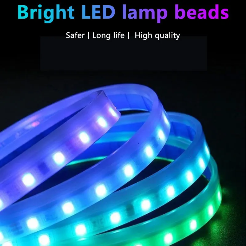 120/150/180cm 자동차 후드 장식 조명 APP - Led Gaming Light Strip 리뷰 및 가격
