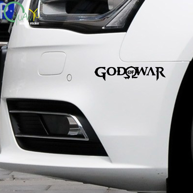 갓 오브 워 게임 로고 자동차 스티커, 개성 데칼, 자 - Gaming Console In Car 리뷰 및 가격