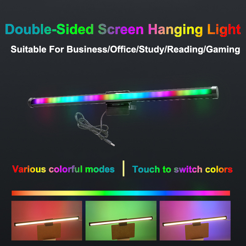 40CM RGB 분위기 테이블 램프 컴퓨터 화면 걸이등 - Led Gaming Light Strip 리뷰 및 가격