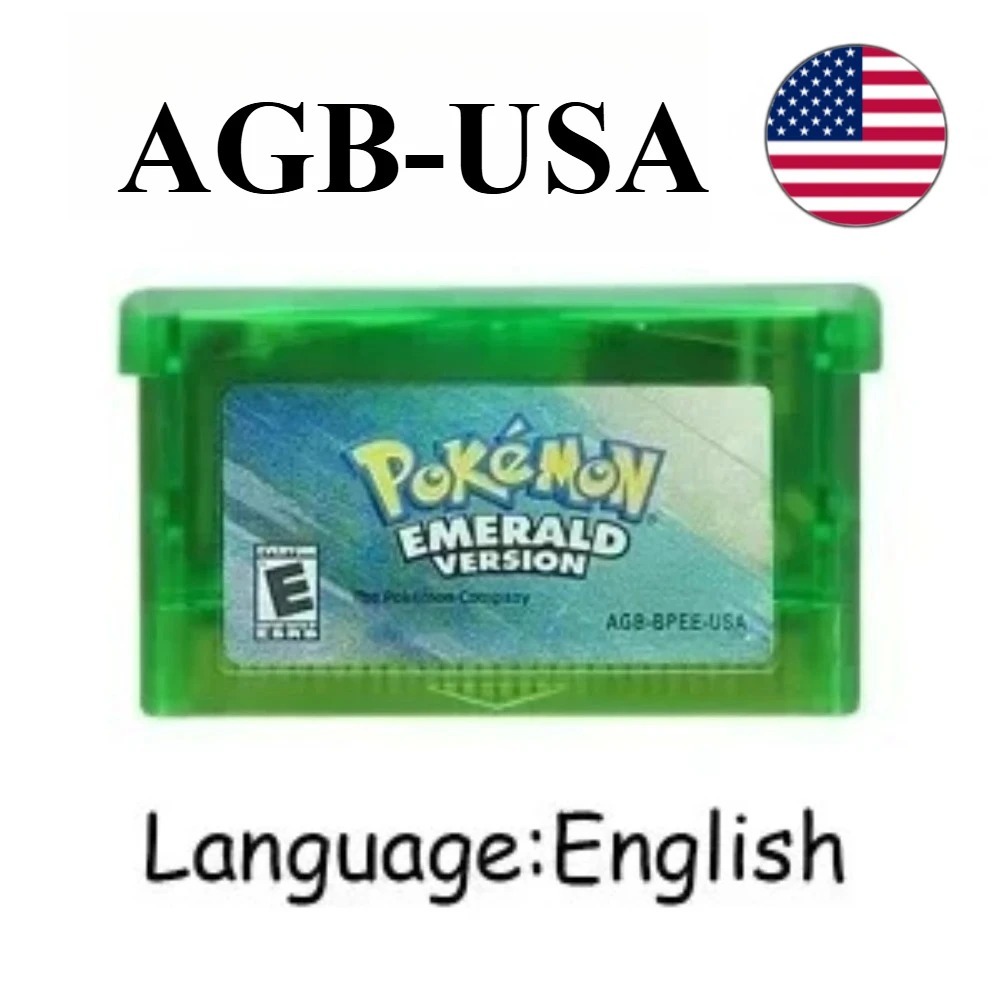 GBA 게임 포켓몬 시리즈 32비트 비디오 게임 카트리 - Gaming Console Video 리뷰 및 가격