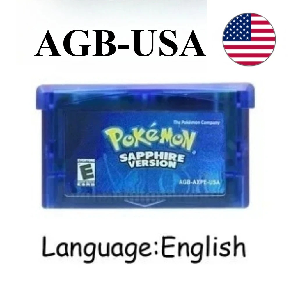 GBA 게임 포켓몬 시리즈 32비트 비디오 게임 카트리 - Gaming Console Video 리뷰 및 가격