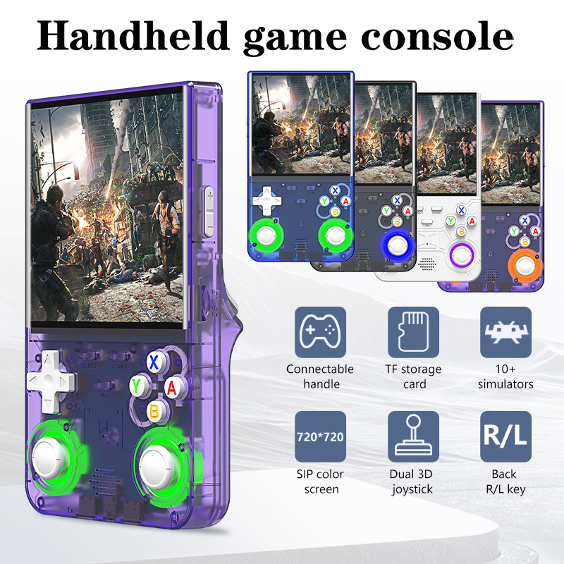 새로운 R36 울트라 레트로 게임 콘솔 리눅스 시스템  - Gaming Console R36 Ultra 리뷰 및 가격