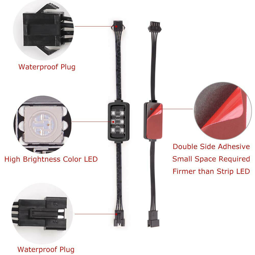 Niscarda-모터사이클 RGB LED 스마트 브레이 - Led Gaming Light Strip 리뷰 및 가격