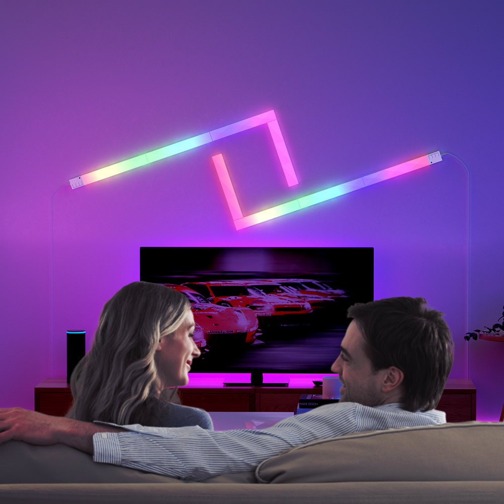 EE1 스플라이싱 와이파이 음악 LED 스트립 DIY  - Led Gaming Light Strip 리뷰 및 가격