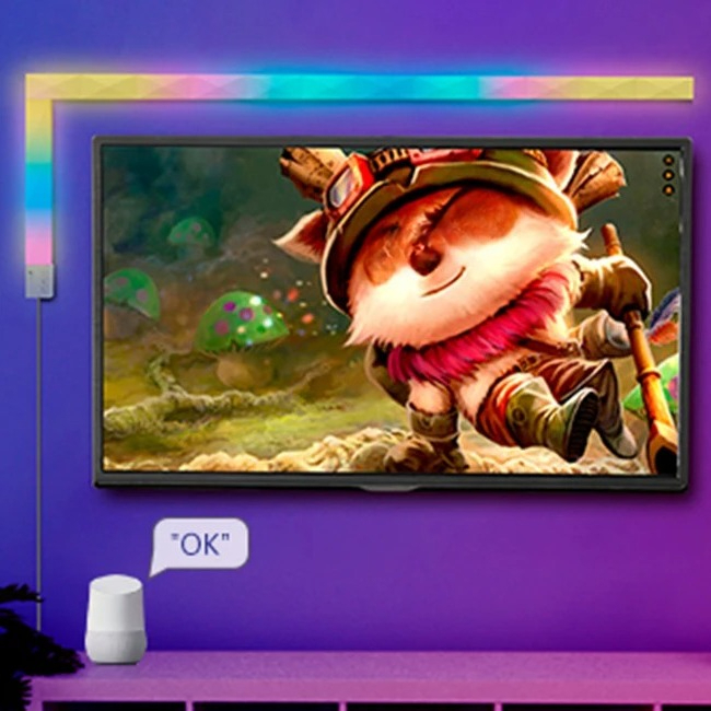 EE1 스플라이싱 와이파이 음악 LED 스트립 DIY  - Led Gaming Light Strip 리뷰 및 가격
